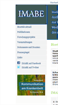 Mobile Screenshot of imabe.org